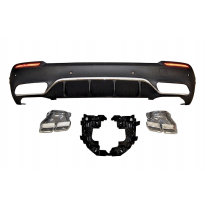 Difusor Trasero Mercedes X253 2015-2019 Look AMG Plástico ABS