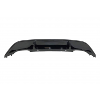 Difusor Trasero Volkswagen Golf 7 2013-2016 look R Negro Brillante Plástico ABS