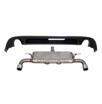 Difusor Trasero Volkswagen Golf 7.5 look GTI ESCAPE Plástico ABS