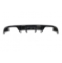 Difusor Trasero Volkswagen Golf 7.5 Negro Brillante Plástico ABS