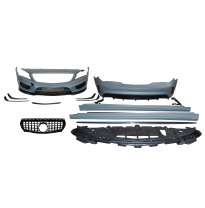 Kit Carrocería Mercedes W117 13-16 4P / SW Look AMG Plástico ABS