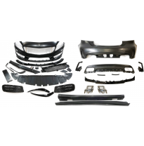 Kit Carrocería Mercedes W176 A45 2012-2015 Look AMG Sin Sensores Plástico ABS