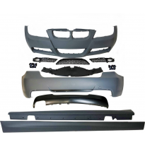 Kit De Carrocería BMW E90 05-08 Look M-Tech ABS Antinieblas Plástico ABS