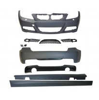 Kit De Carrocería BMW E90 2005-2008 Look M-Tech 2 Salidas ABS Plástico ABS