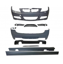 Kit De Carrocería BMW E91 2005-2008 Look M-Tech 2 Salidas ABS Plástico ABS