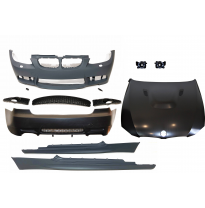 Kit De Carrocería BMW E92 / E93 06-09 ABS Look M3 Antinieblas Capó Plástico ABS