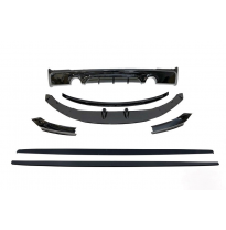 Kit De Carrocería BMW F22 / F23 Look M Performance Brillante Negro Plástico ABS
