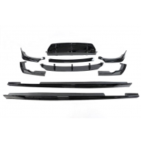 Kit De Carrocería BMW G06 X6 Look M Performance Brillante Negro Plástico ABS