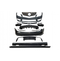 Kit De Carrocería Mercedes W204 4P 2007-2013 look AMG C63 Parrilla Plástico ABS