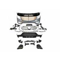 Kit De Carrocería Mercedes X253 GLC COUPE 2015-2019 look AMG GLC63 Plástico ABS
