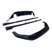 Kit De Carrocería Volkswagen Golf 7 Brillante Negro Plástico ABS