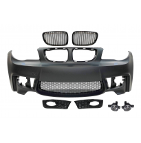 Paragolpes Delantero BMW E82/E88/E87/E81  Look M1 05-11 Antinieblas Plástico ABS