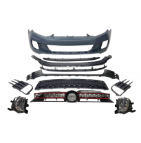 Paragolpes Delantero Volkswagen Golf 6 Look GTI Plástico ABS