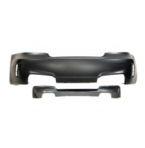 Paragolpes Trasero BMW E82 / E88  Look M1 07-11 Doble Salida Plástico ABS
