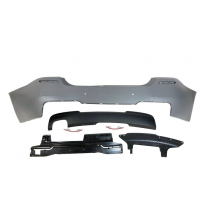 Paragolpes Trasero BMW F10 10-16 Look M-Tech Sensor Plástico ABS