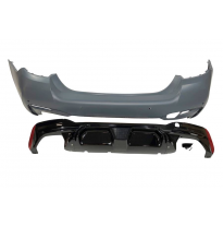 Paragolpes Trasero BMW F10 Look G30 LCI Plástico ABS