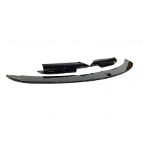 Spoiler Delantero BMW E90 / E91 2005-2008 Look M-Tech Brillante Negro Plástico ABS