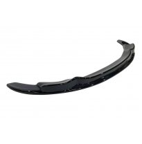 Spoiler Delantero BMW E92 / E93 Look M V2 2010+ Facelift Brillante Negro Plástico ABS