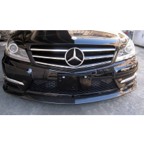 Spoiler Delantero Mercedes W204 C63 2011-2014 Carbono Fibra de Carbono
