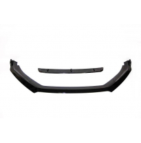 Spoiler Delantero Volkswagen Scirocco R20 2015+ Negro Brillante Plástico ABS