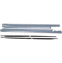 Taloneras Mercedes W205 4 Puertas Look AMG C63 Plástico ABS