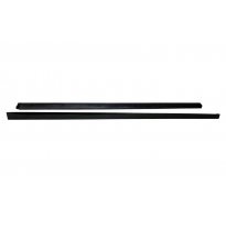 Taloneras Volkswagen Golf 7 / 7.5 Look Rline  Negro Brillante Plástico ABS