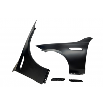 Aletas Mercedes W206 Sedan/SW/Coupe Look C63 Aluminio Metal