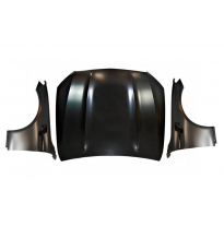 Capó y Aletas Mercedes W213 2016-2019 / C238 Look AMG E63 Metal Metal