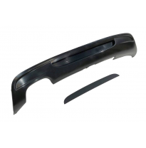 Difusor Trasero BMW E82 / E88 07-11 1 Salida doble Look M-Tech Plástico ABS