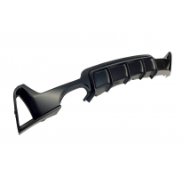Difusor Trasero BMW F32 / F33 / F36 Look M Performance 1 Salida doble Plástico ABS