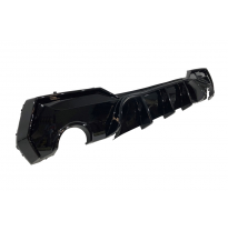 Difusor Trasero BMW G22 / G23 Look M Performance Brillante Negro Plástico ABS