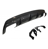 Difusor Trasero Mercedes CLA W117 2013-2018 4P/SW Look A45 ABS Plástico ABS