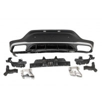 Difusor Trasero Mercedes GLC X253 COUPE 2020+ Look GLC63 Plástico ABS