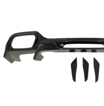 Difusor Trasero Mercedes R190 Coupe Look AMG GT Carbono Fibra de Carbono