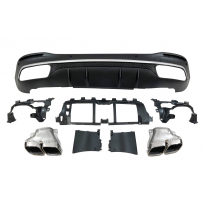 Difusor Trasero Mercedes W167 GLE 2020 Colas Plástico ABS