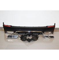 Difusor Trasero Mercedes X253 2015-2019 Look AMG Plástico ABS