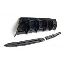 Difusor Trasero Volkswagen Arteon R MAX 2021 Negro Brillante Plástico ABS