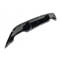 Difusor Trasero Volkswagen Golf 7 2013-2016 look R Negro Brillante Plástico ABS