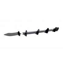 Difusor Trasero Volkswagen Golf 7 GTI Negro Brillante Plástico ABS