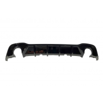 Difusor Trasero Volkswagen Golf 8 GTI Negro brillante Plástico ABS