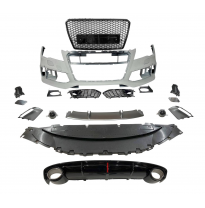 Kit De Carrocería Audi A7 2011-2014 Look RS7 para SLine Plástico ABS