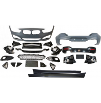 Kit De Carrocería BMW F20 LCI 15-19 look M-Tech 2 Salidas Plástico ABS