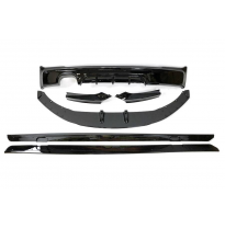 Kit De Carrocería BMW F22 / F23 Look M Performance Brillante Negro 1 Salida Plástico ABS