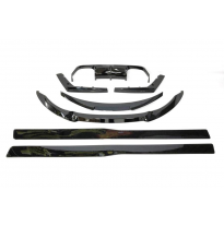 Kit De Carrocería BMW F80 Brillante Negro Look CS Plástico ABS