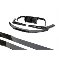 Kit De Carrocería BMW F82 / F83 M4 Brillante Negro Look CS Plástico ABS
