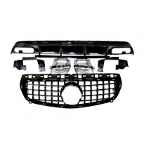 Kit De Carrocería Mercedes W176 2012-2015 Look GT Plástico ABS