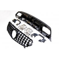 Kit De Carrocería Mercedes W176 2016-2018 Look GT Plástico ABS