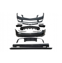 Kit De Carrocería Mercedes W204 4P 2007-2013 Look AMG Plástico ABS