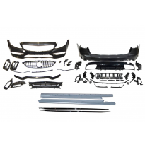 Kit De Carrocería Mercedes W205 SW 2014-2021 Look C63 2019 Plástico ABS