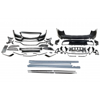 Kit De Carrocería Mercedes W205 SW 2014-2021 Look C63 Plástico ABS